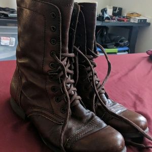 Steve Madden Combat Boots!